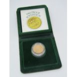 Cased proof sovereign dated 1980