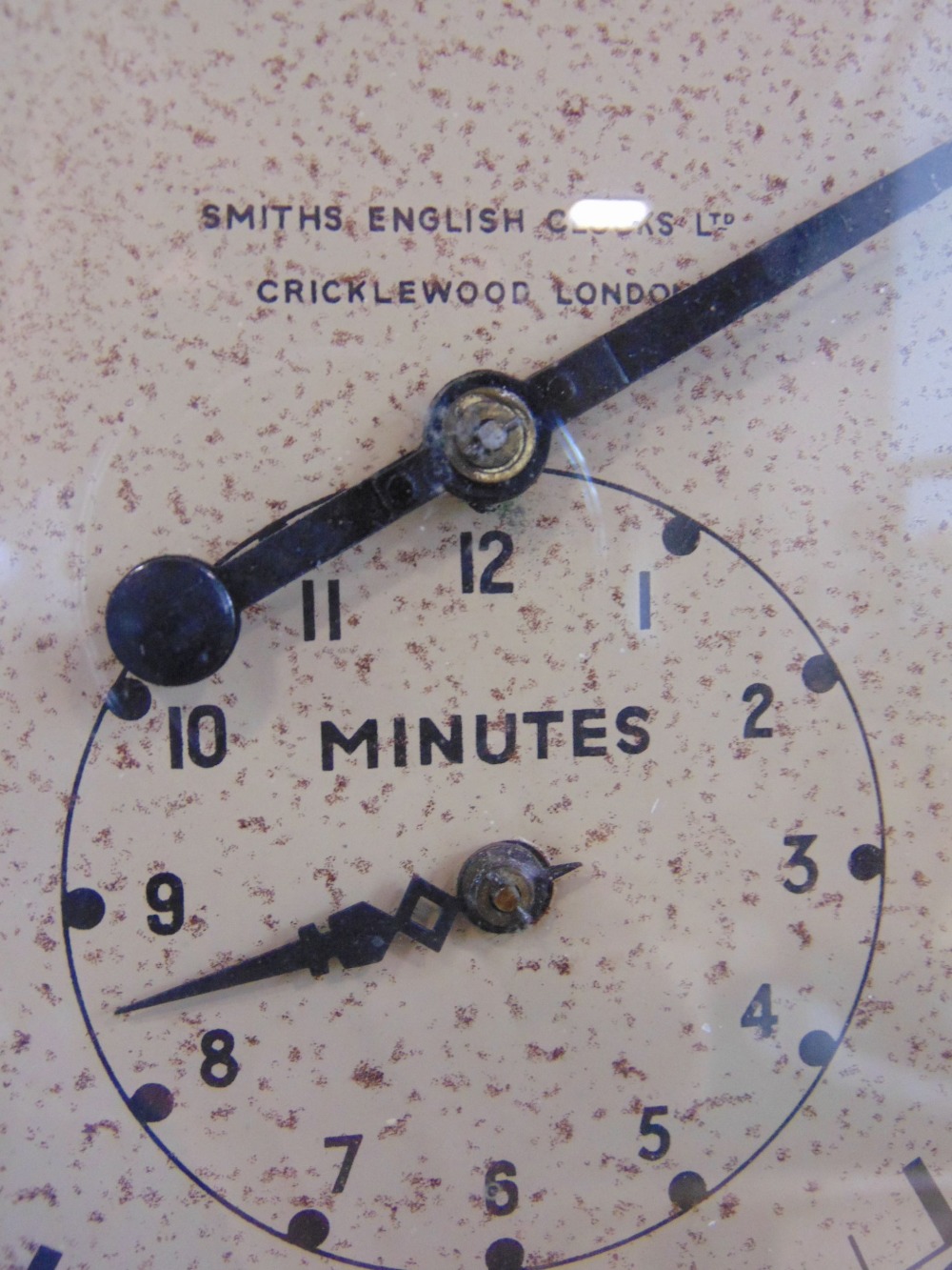 Vintage bakelite cased Smiths English Clocks Ltd stop clock, reputably from a west country boxing - Image 2 of 2