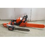 An Echo CS-3500 petrol driven chain saw serial number 003043 together with a mini decker A-105B