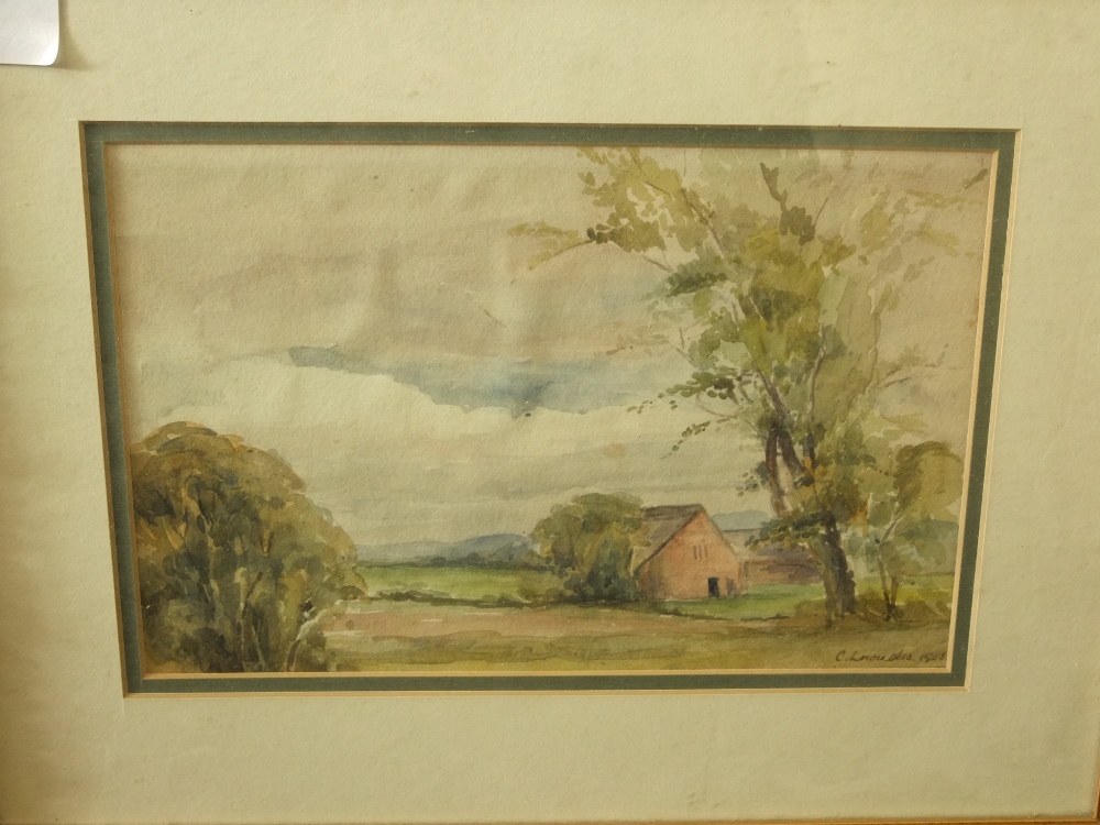 Constance Lowndes (early 20th century British) - A collection of ten watercolour studies of