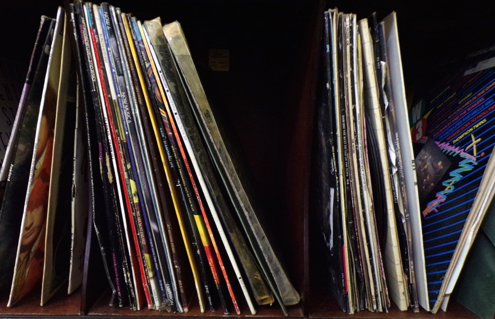 A quantity of vinyl LP and 45rpm singles including Sucking in the Seventies and Undercover by The - Image 2 of 3