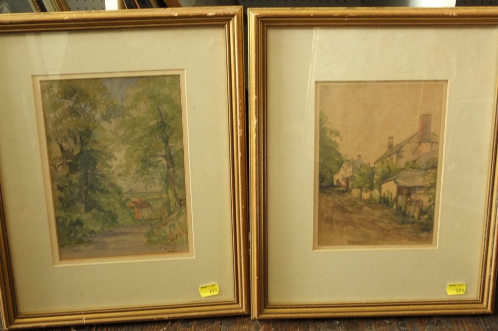 Constance Lowndes (early 20th century British) - A collection of ten watercolour studies of - Bild 3 aus 6