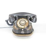 Antique telephone inscribed 'Anvrs Belgique Beil Telephone, MFG Co'