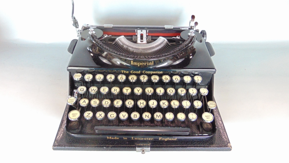 Cased Imperial, The Good Companion Typewriter - Image 3 of 4