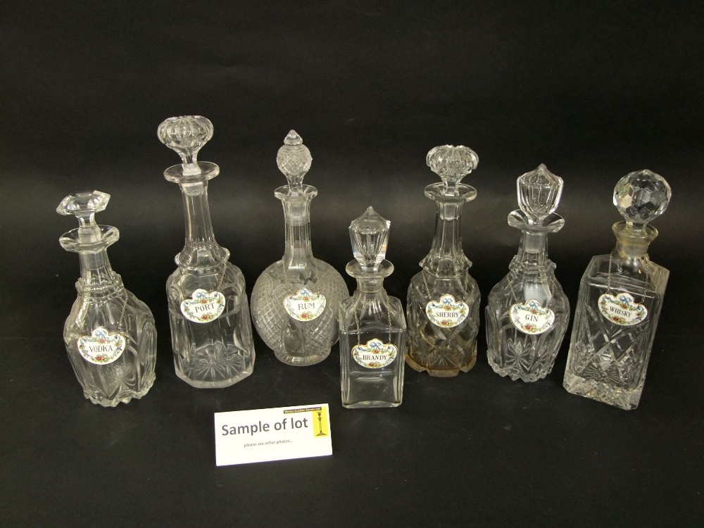 A collection of various Thomas Webb crystal glassware to include tumblers, goblets, etc; together - Image 2 of 3