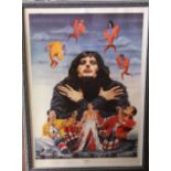 Trevor Horswell (20th century) - Freddie Mercury, signed coloured limited edition print, 83 x