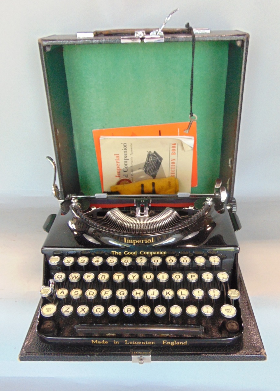 Cased Imperial, The Good Companion Typewriter