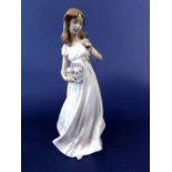 A boxed Lladro Daisa figure - Treasures of the Earth, number 6921, 31.5cm tall approx