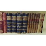 Seven volumes of South Africa and the Transvaal War by Louis Creswicke, published 1900, two late