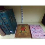 A collection of antique and other children's books including two The Boys Own annuals 1895 & 1896,
