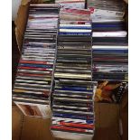 A box containing approximately one hundred classical CD's (1)
