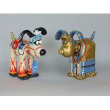 Gromit Unleashed - Tutan Gromit I and Blazing Saddles, boxed (2)