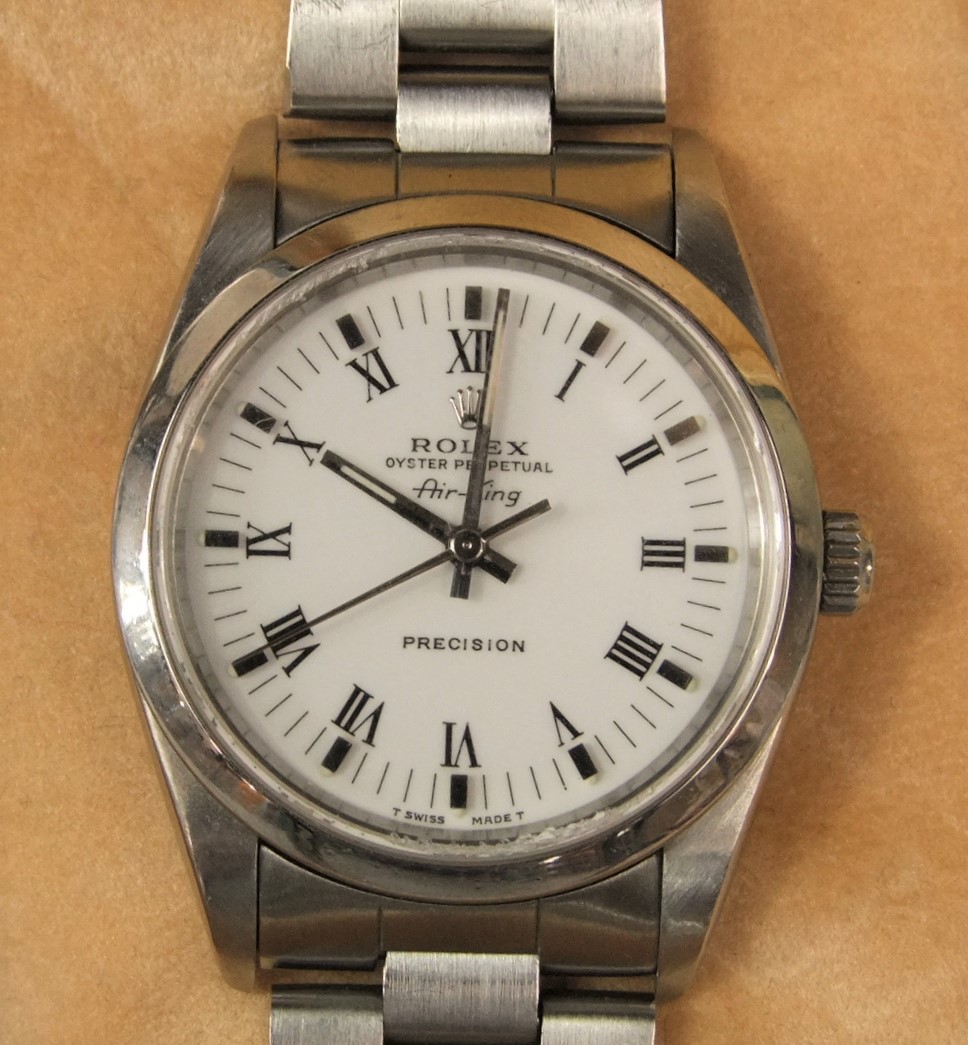 Rolex Oyster Perpetual Air-King Precision stainless steel gentleman's wristwatch, ref 14000, - Image 2 of 4