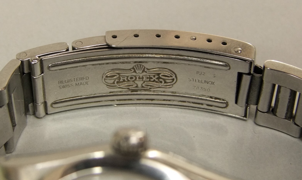 Rolex Oyster Perpetual Air-King Precision stainless steel gentleman's wristwatch, ref 14000, - Image 3 of 4