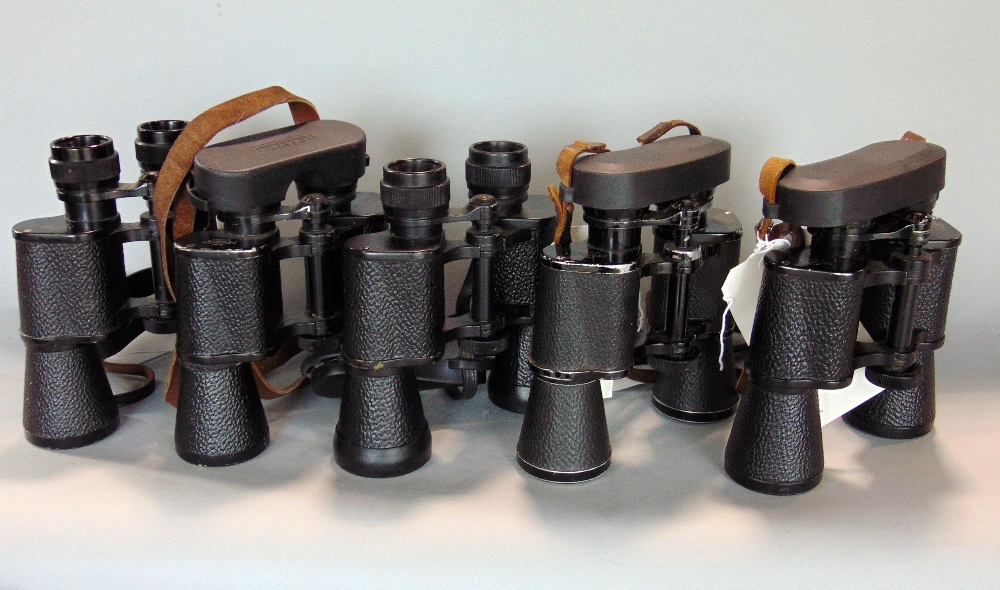 Five pairs of extra wide Kershaw binoculars, to include two pairs of 10x40 and three pairs of 12x40,