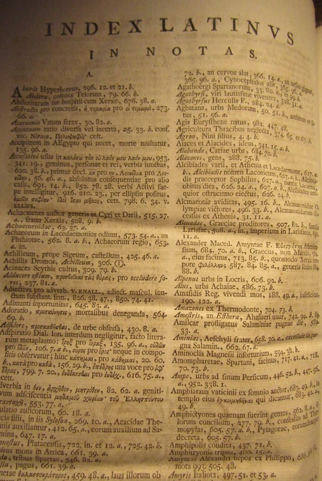 18th century book in Greek script, published in Amsterdam 1763 - vellum bound, 868 pages plus - Image 7 of 8