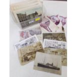 A collection of mainly early 20th century topographical postcards including a number of the local