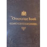 Domesday Book or The Great Survey of England of William the Conquerer - facsimile of the part