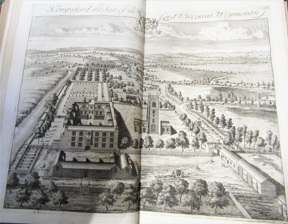 ATKYNS Sir Robert - The Ancient and Present State of Gloucestershire, printed by W Bowyer 1712, - Image 2 of 3