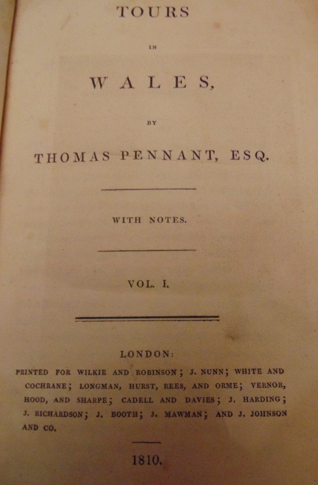 PENNANT Thomas - Tours in Wales, 3 volumes, with illustrations, 1810 - Image 3 of 10