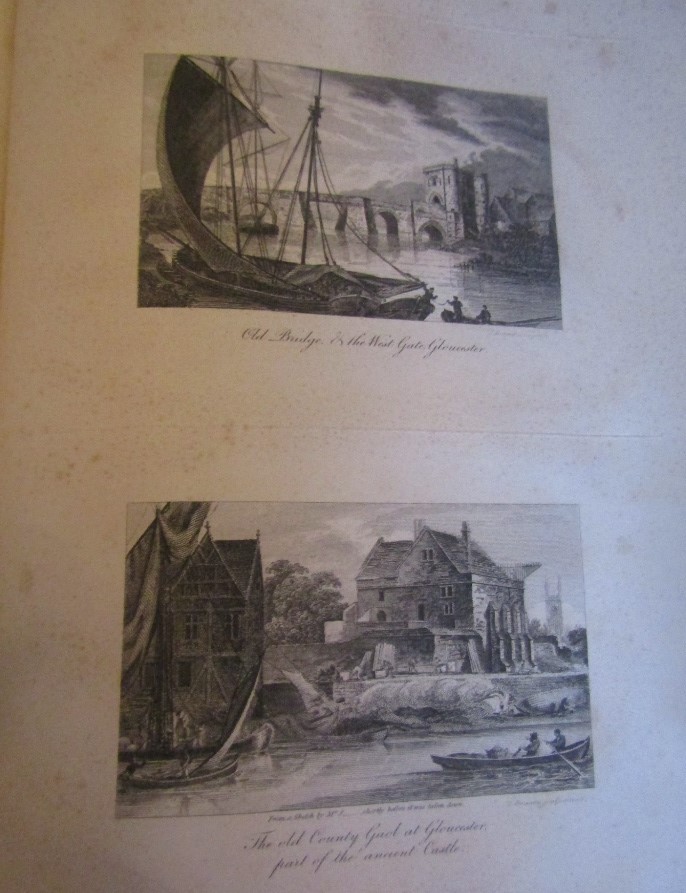 FOSBROOKE Thomas Dudley - The Original History of the City of Gloucester, printed by John Nichols - Image 5 of 6