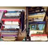 Three boxes of miscellaneous books subjects include countryside, history, art, etc (3)