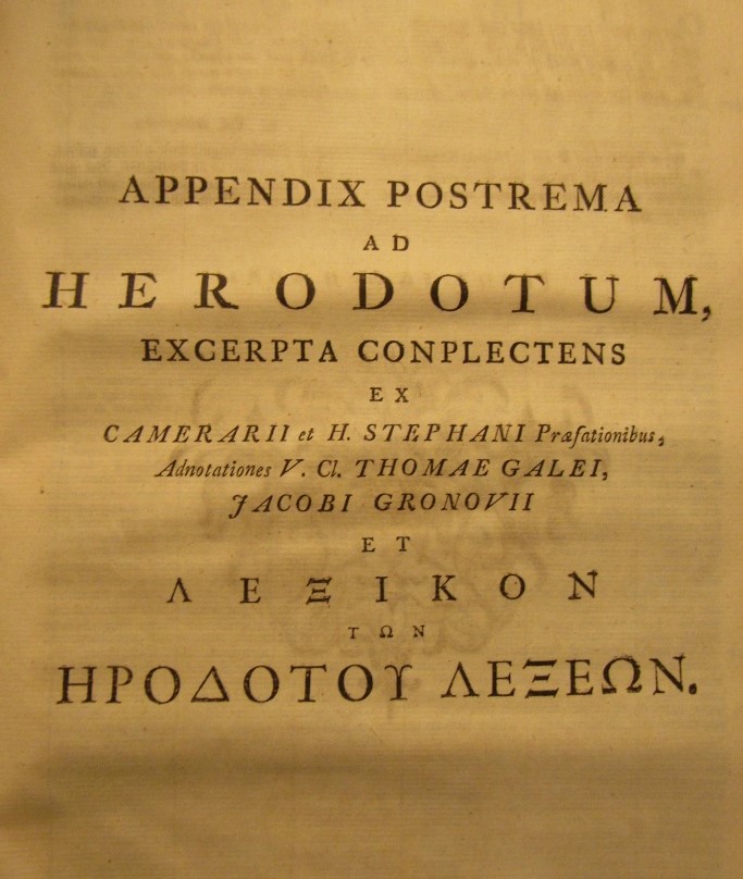 18th century book in Greek script, published in Amsterdam 1763 - vellum bound, 868 pages plus - Image 5 of 8