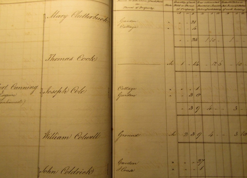 CASTREE Jos - Newent Union, Terrier and Valuation of the messuages, lands and other Hereditaments - Image 6 of 7