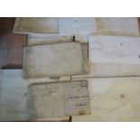 A collection of ten indentures on vellum - 17th century and 18th century