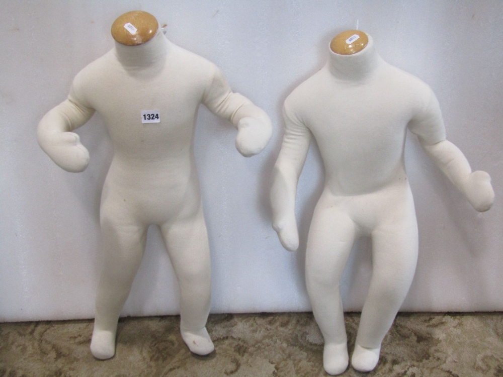 Six child size shop display dummies/mannequins