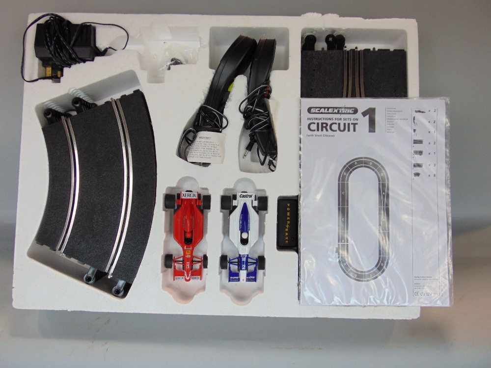 Scalextric Monaco boxed racing game with various parts and accessories - Image 2 of 4