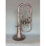 B & M Champion silver plated euphonium