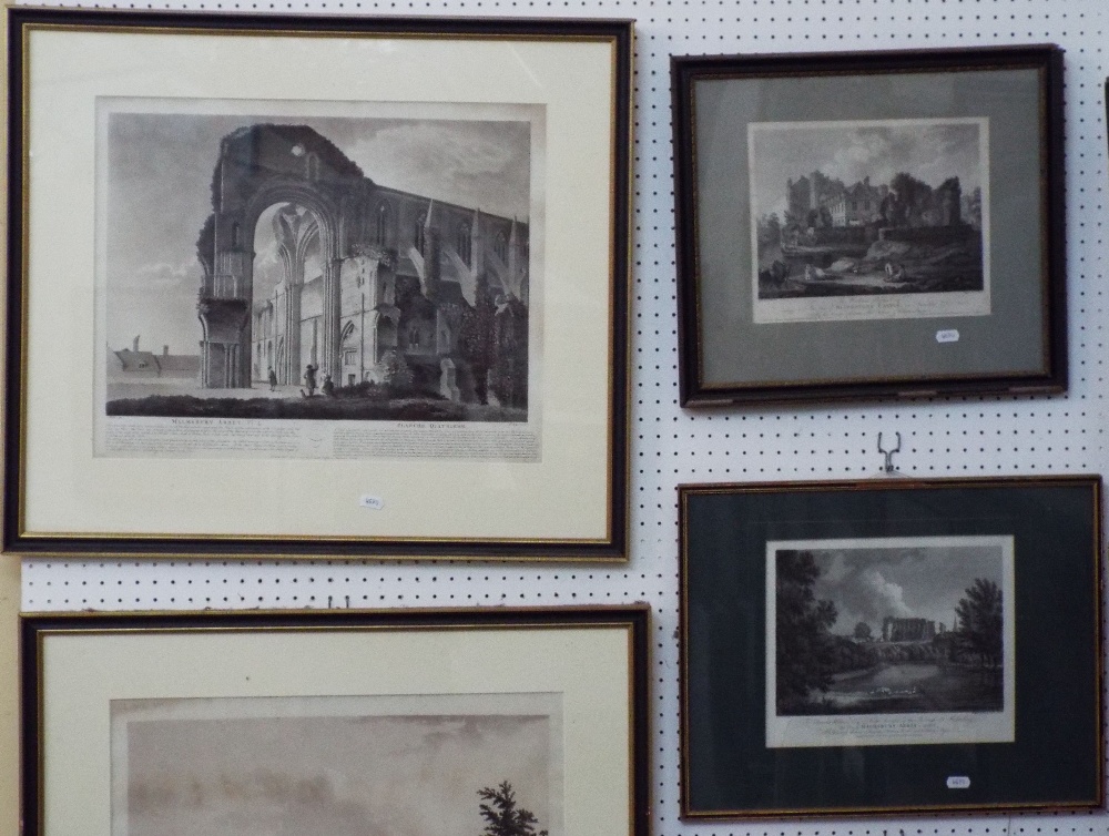 An interesting collection of late 18th and early 19th century black and white engravings relating to - Image 3 of 3