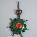A Turkish Ottoman Empire Order of Osmanieh Commande Cross