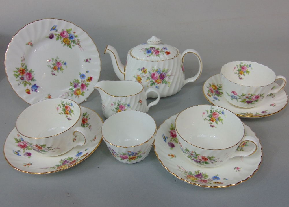 A collection of Wedgwood Countrywares with white glazed leaf moulded finish including strawberry - Image 3 of 4