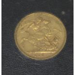 Sovereign dated 1892