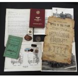 An extensive collection of GWR and other railway ephemera including notebooks, rule books, hand