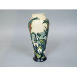 A Moorcroft vase of shouldered form from the Lamia pattern, dated 95, 20cm tall approx