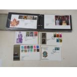 A large quantity of GB FDCs in six boxes - many 100s