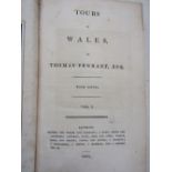 PENNANT Thomas - Tours in Wales, 3 volumes, with illustrations, 1810