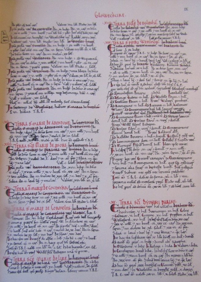 Domesday Book or The Great Survey of England of William the Conquerer - facsimile of the part - Image 5 of 6