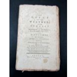 MILLS John - An Essay on the Weather and Directions for Preserving Lakes and Buildings from the