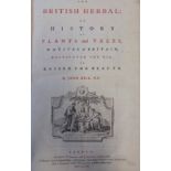 HILL John - The British Herbal - A History of Plants and Trees Natives of Britain, Cultivated for