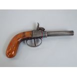 Simple 19th century percussion cap pistol