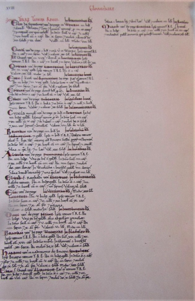 Domesday Book or The Great Survey of England of William the Conquerer - facsimile of the part - Image 6 of 6