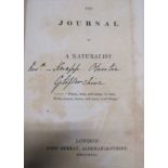 Journal of A Naturalist published by John Murray 1829 with illustrations, 403 pages