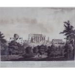 An interesting collection of late 18th and early 19th century black and white engravings relating to