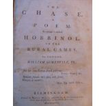 SOMERVILLE William - The Chase, a poem to which is added Hobbinol or The Rural Games, printed for
