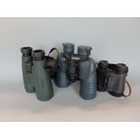 Three pairs or binoculars to include a Roof Prism waterproof 8x56 , a Yukon 20x50 Futurus each