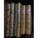 A collection of 18th century and 19th century poetry books (six volumes) SOMERVILLE William - The